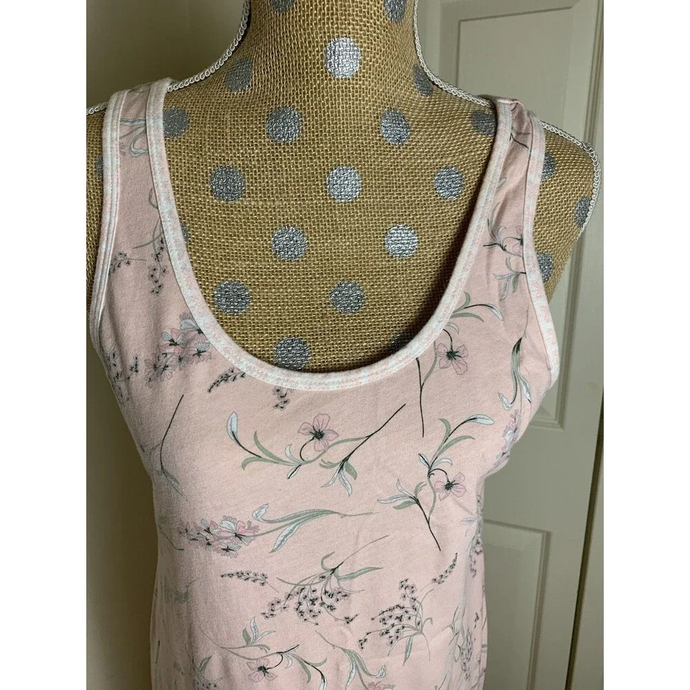 Vintage Adonna Women’s Cottage Floral Nightgown Pajama Sleeping Dress Small - Picture 2 of 11